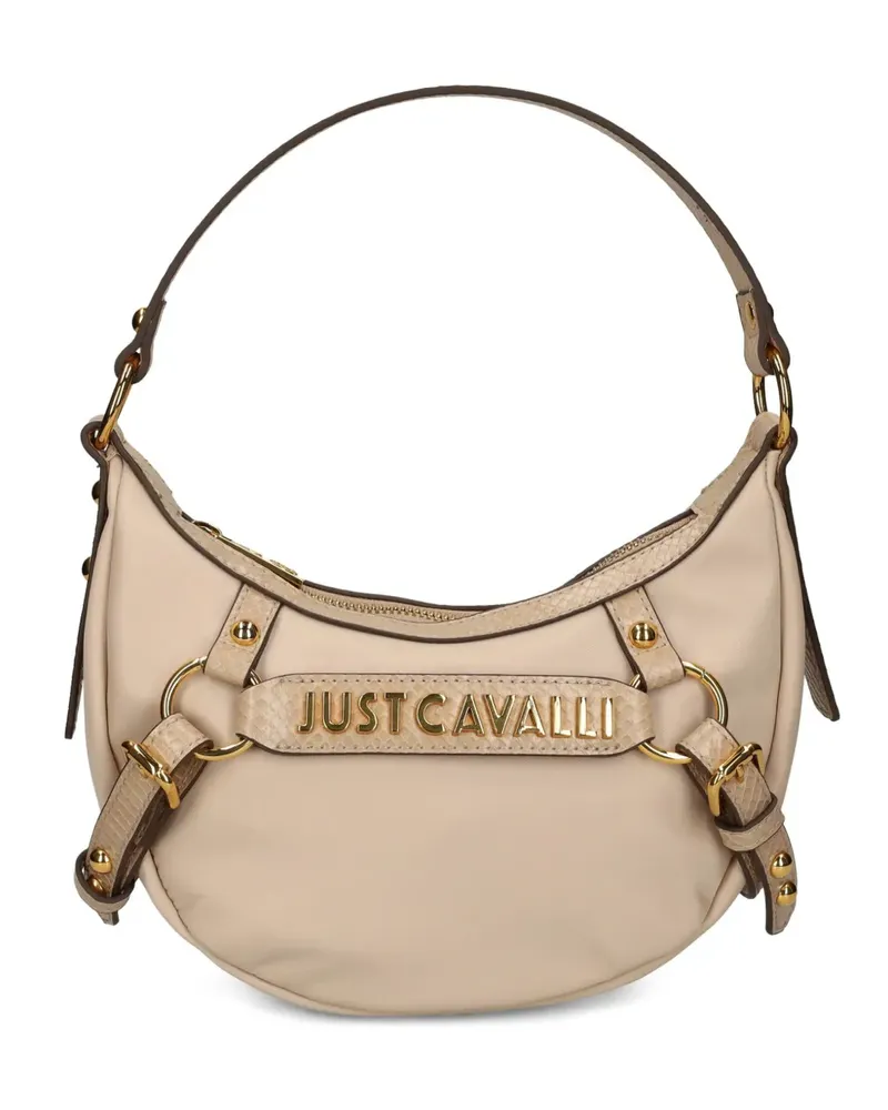 Just Cavalli Umhängetasche mit Logo - Nude Nude