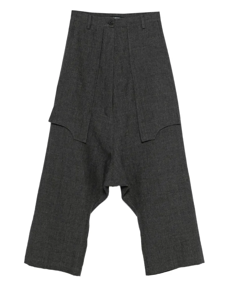 Studiorundholz panelled trousers - Grau Grau