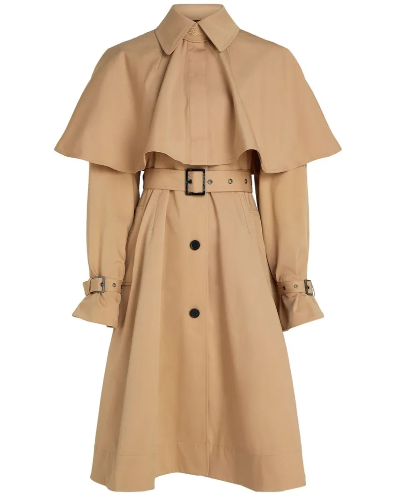 Karl Lagerfeld Transformer Trenchcoat Nude