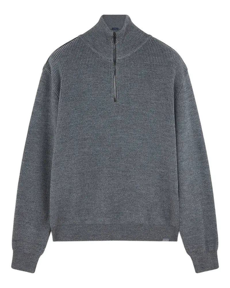 Paul & Shark Pullover mit Reißverschluss - Grau Grau