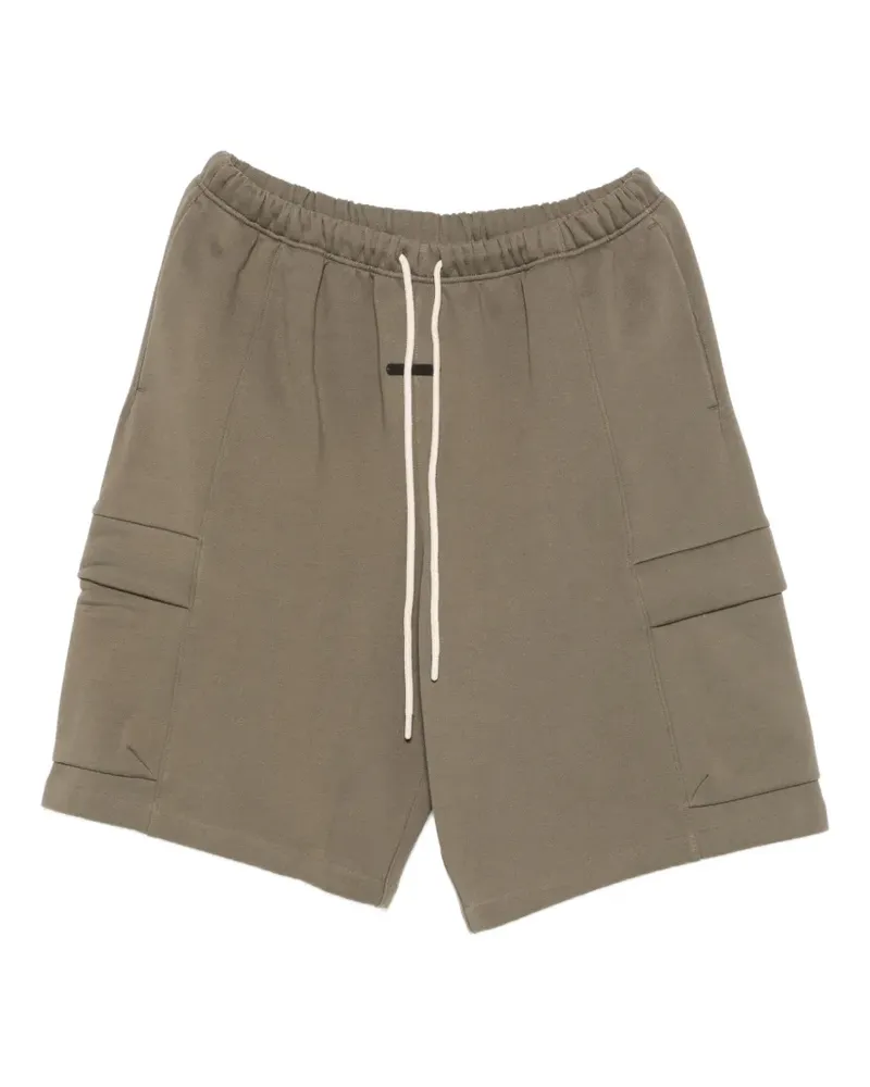 Fear of God Cargo-Shorts mit Logo-Patch - Grün Grün