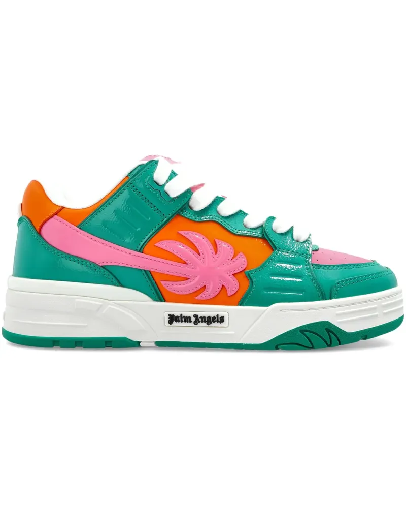 Palm Angels Sneakers mit Palmen-Print - Grün Grün