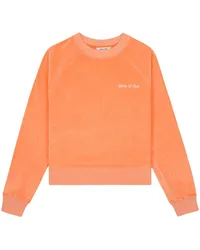 SPORTY & RICH Italix Logo Sweatshirt Orange