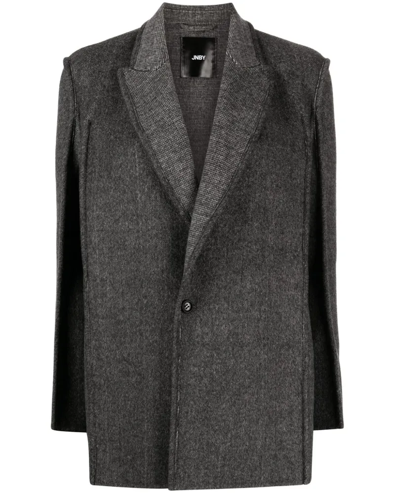 JNBY Gestreiftes Blazer - Grau Grau