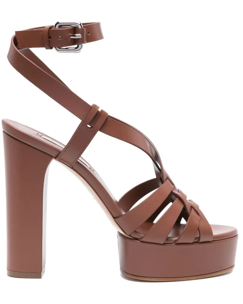 Casadei Klassische Sandalen 120mm - Braun Braun