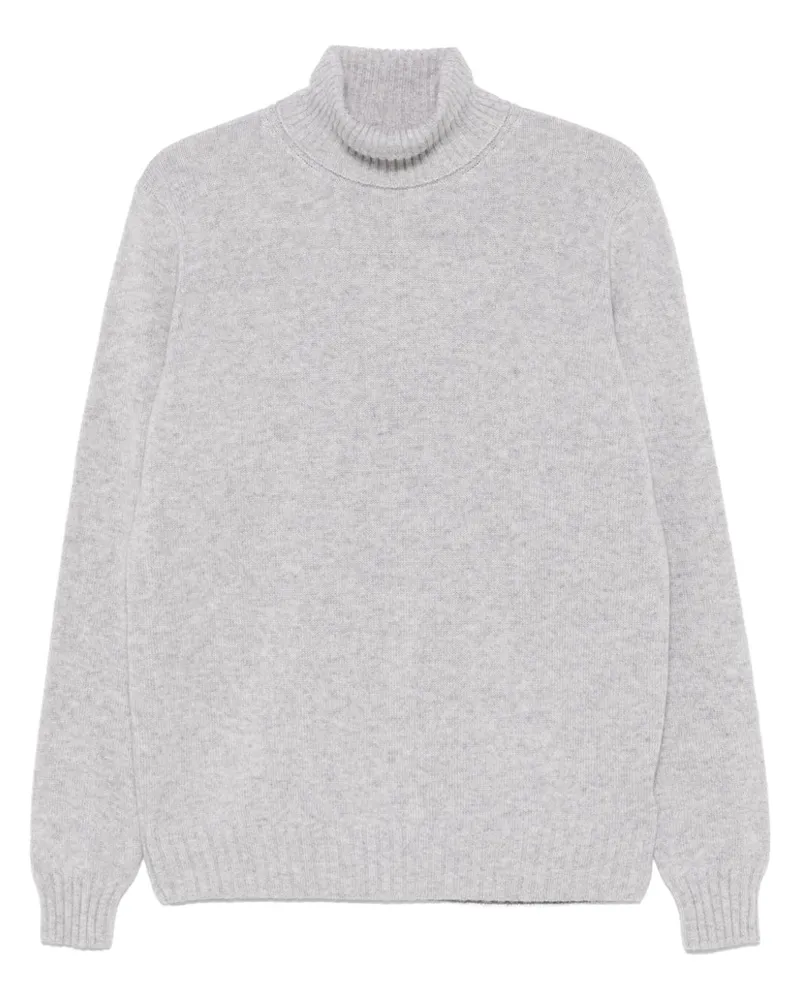 Dell'oglio Klassischer Kaschmirpullover - Grau Grau
