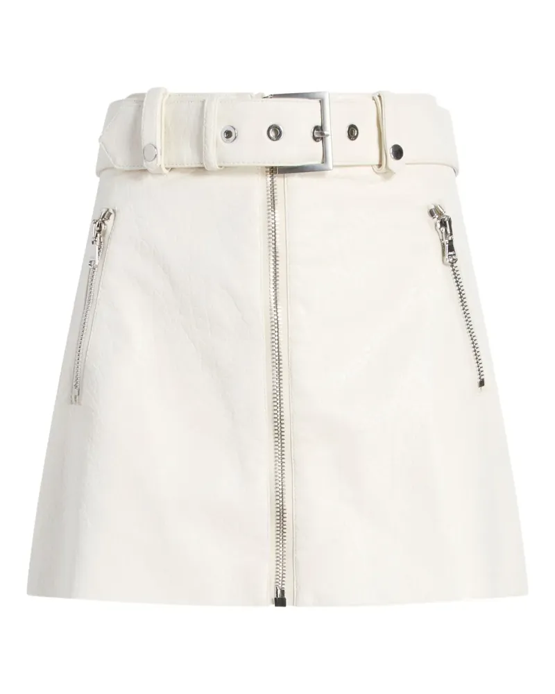 Cinq à Sept Rock mit Gürtel - Weiß Weiß