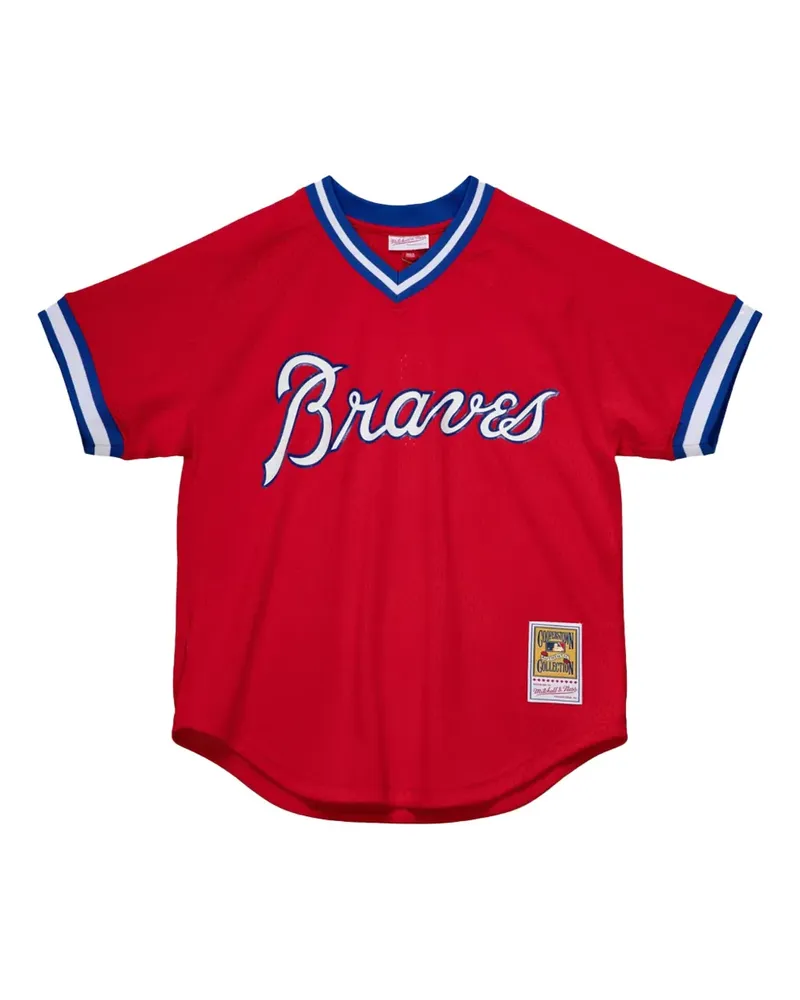 Mitchell & Ness MLB Braves 1980 Dale Murphy T-Shirt - Rot Rot