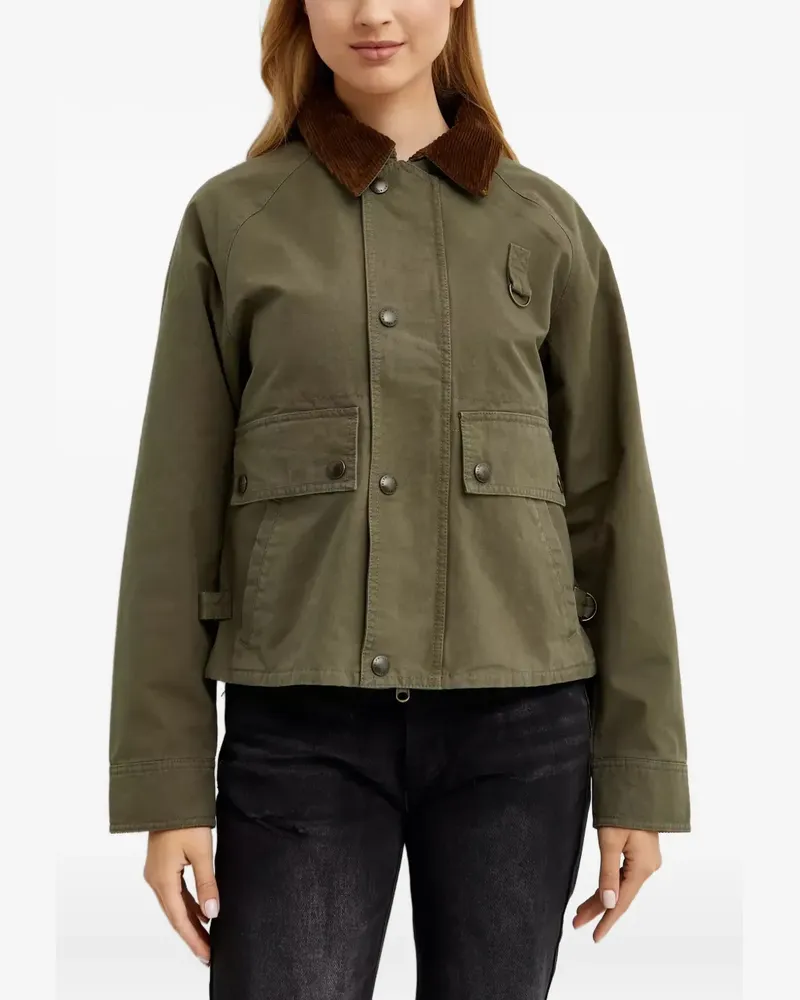 Ralph Lauren Jacke mit Cordkragen - Grün Grün