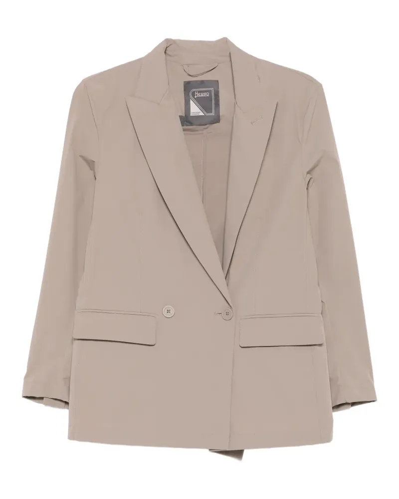 Herno double-breasted blazer - Nude Nude