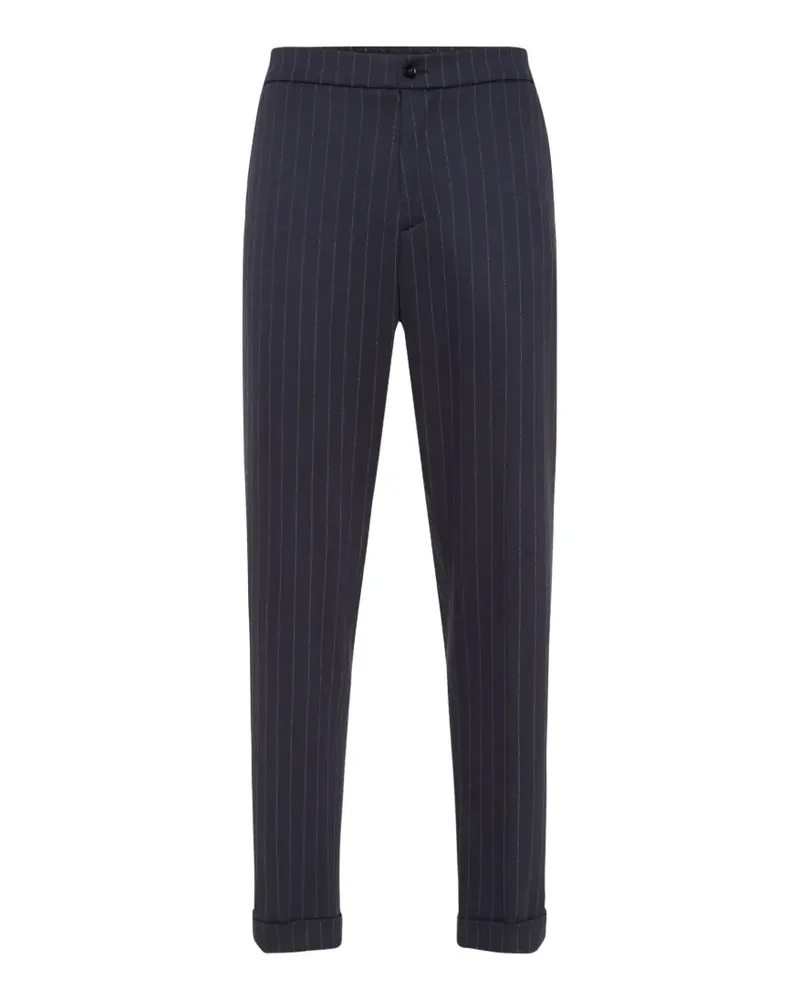 Billionaire Hose mit Nadelstreifen - Blau Blau