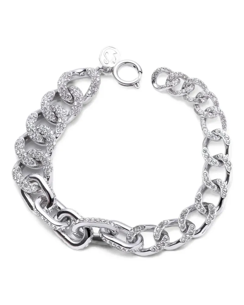 Swarovski Dextera Kettenarmband mit Kristallen - Silber Silber