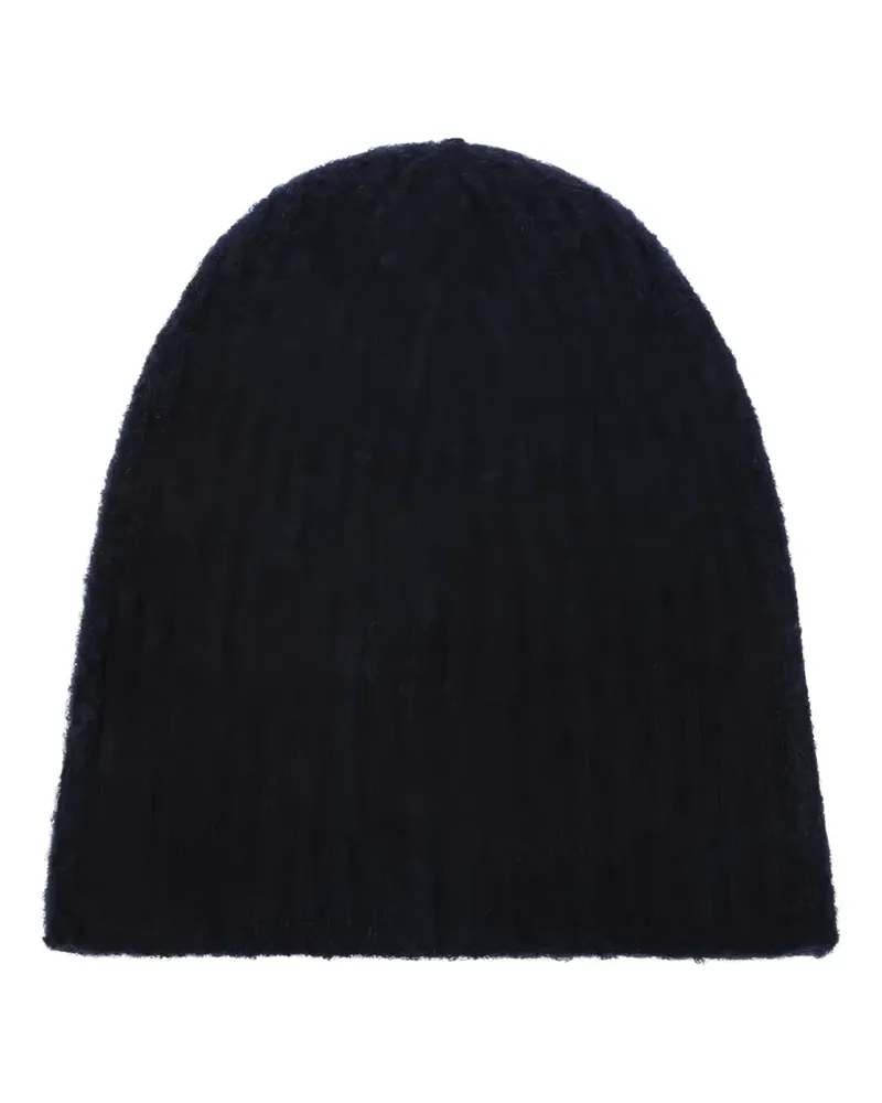 Roberto Collina Beanie aus Kaschmir - Schwarz Schwarz