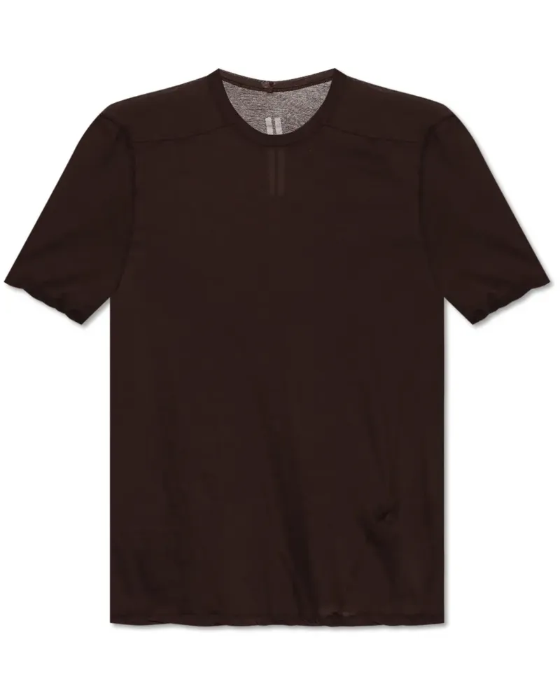 Rick Owens T-Shirt aus Baumwolle - Braun Braun