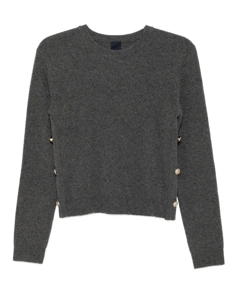 JUUN.J Pullover mit Logo-Patch - Grau Grau