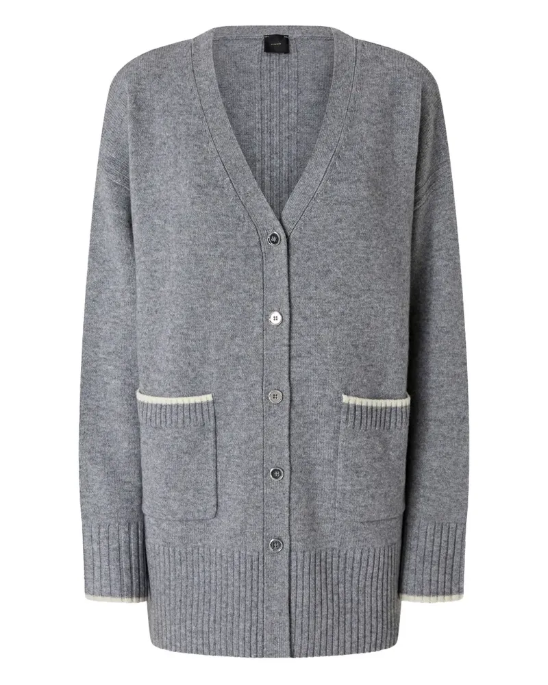 Pinko Melierter Cardigan - Grau Grau