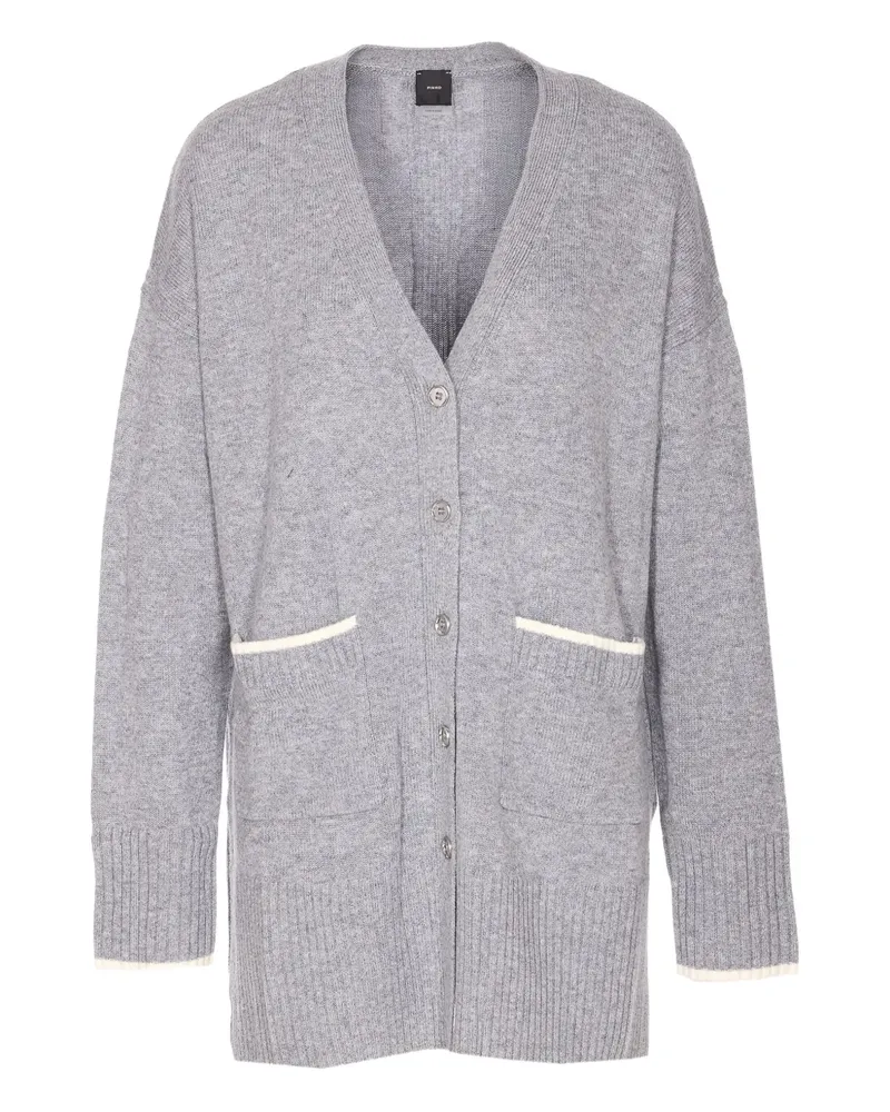 Pinko Melierter Cardigan - Grau Grau