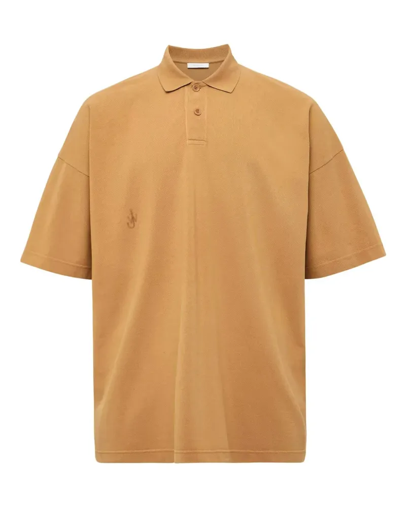 J.W.Anderson Poloshirt mit Anker-Print - Braun Braun