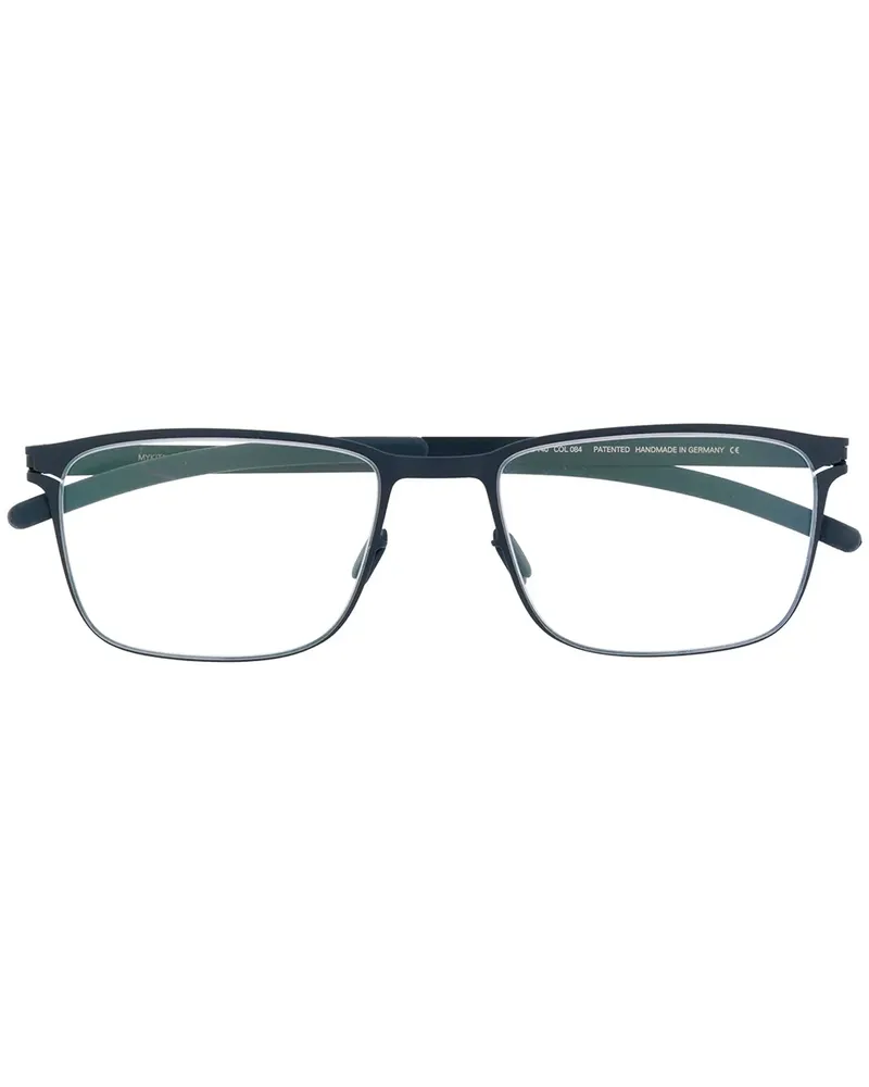 Mykita Eckige 'Henning' Brille - Blau Blau