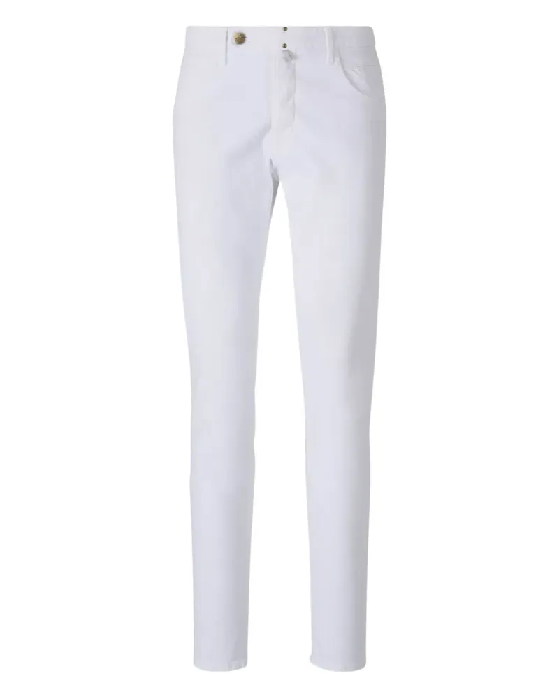 Incotex Gerade Jeans - Weiß Weiß