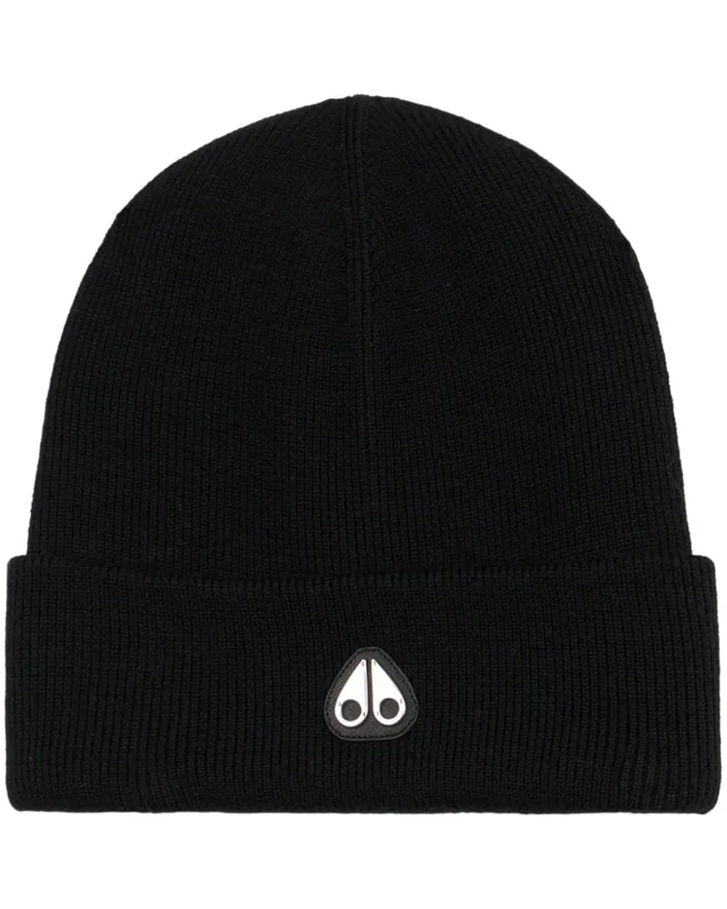 Moose Knuckles Parnis Beanie - Schwarz Schwarz