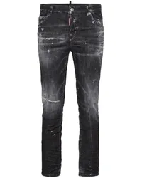 Dsquared2 Skinny-Jeans im Distressed-Look Schwarz