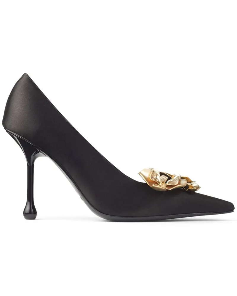 Jimmy Choo Ixia Pumps 95mm - Schwarz Schwarz