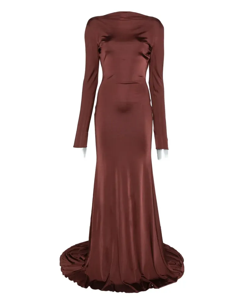 David Koma Rückenfreies Kleid - Rot Rot