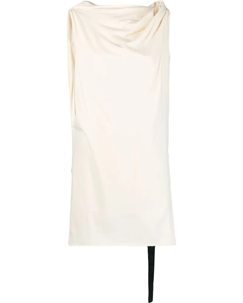 DRKSHDW by Rick Owens Drapierte Tunika - Nude Nude