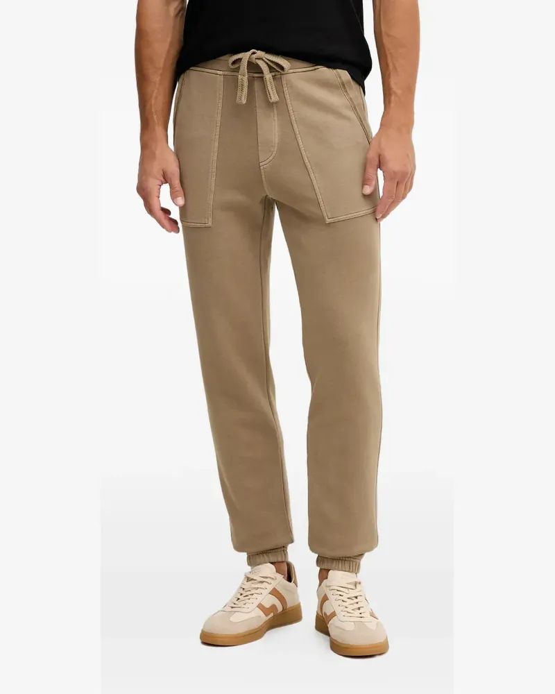 Aeronautica Militare drawstring pocket track pants - Nude Nude