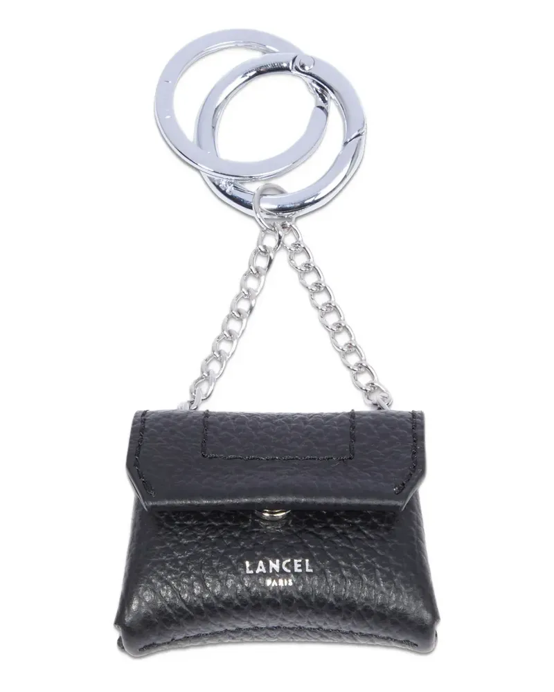 Lancel Schlüsselanhänger aus Leder - Schwarz Schwarz