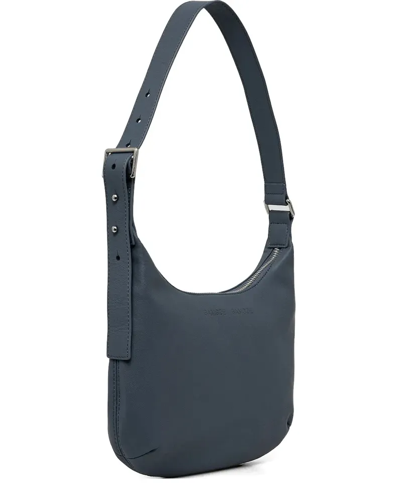 Samsøe & Samsøe mini SAFREJA half-moon shouder bag - Blau Blau