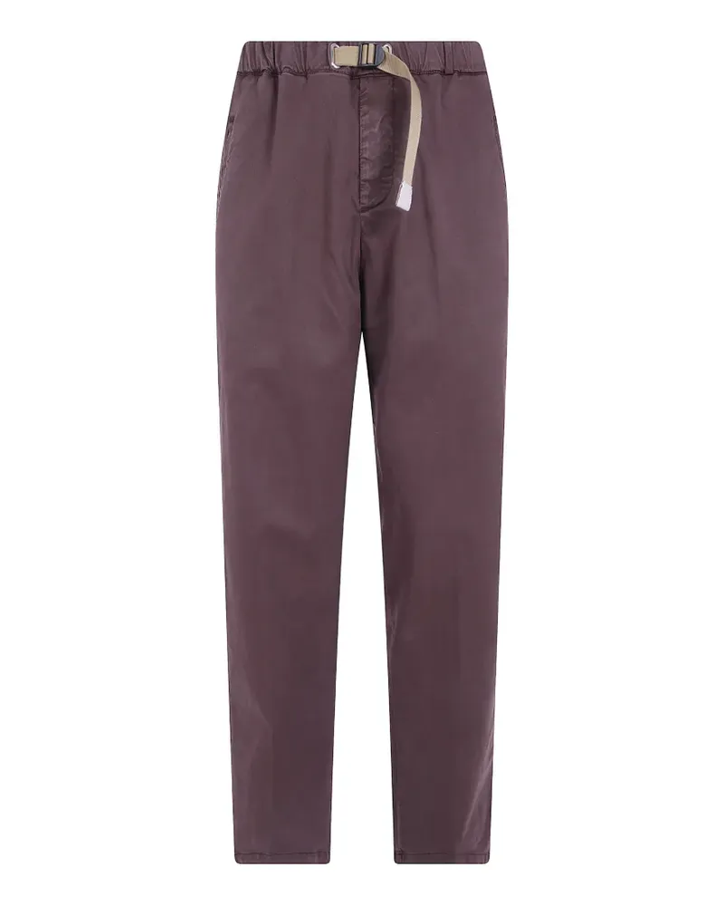 PLAN C Straight-Leg-Hose mit Gürtel - Braun Braun
