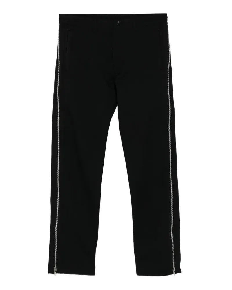 Comme des Garçons zip-detail trousers - Schwarz Schwarz