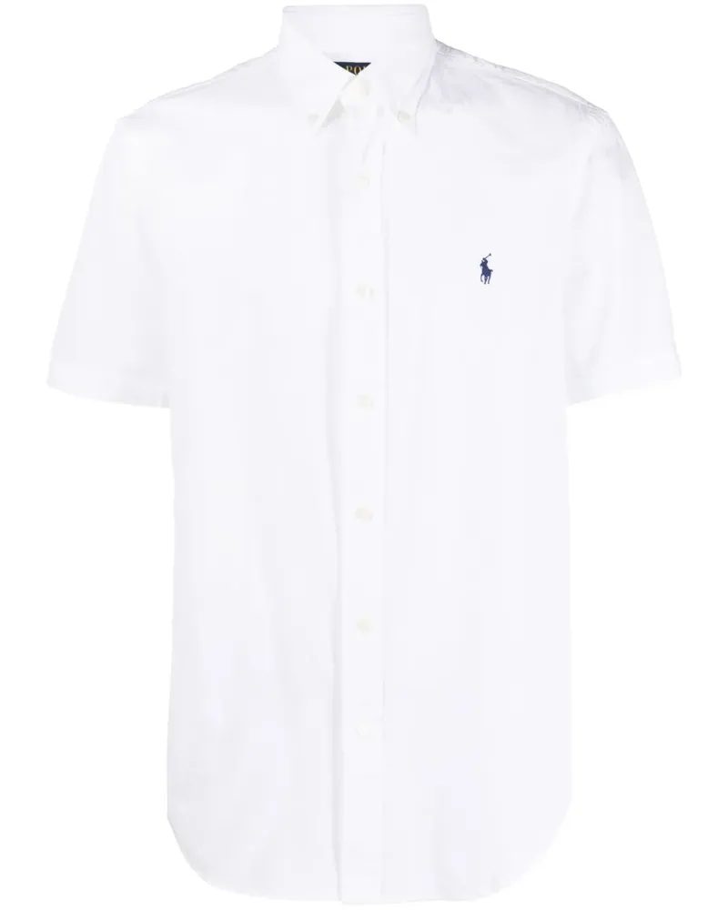 Ralph Lauren Hemd mit kurzen Ärmeln - Weiß Weiß