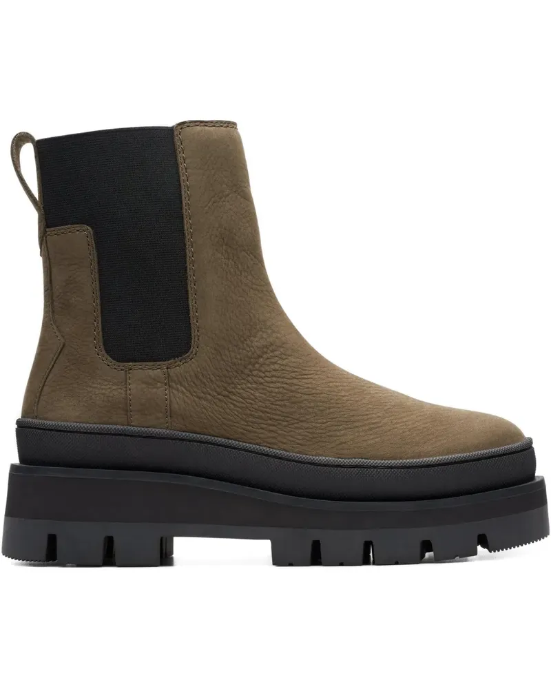 Clarks Orianna round-toe boots - Grün Grün