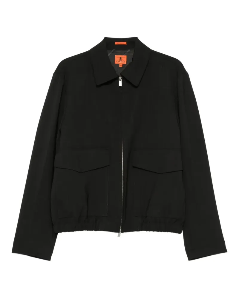 BARENA Magan Jacke mit Klappentasche - Schwarz Schwarz