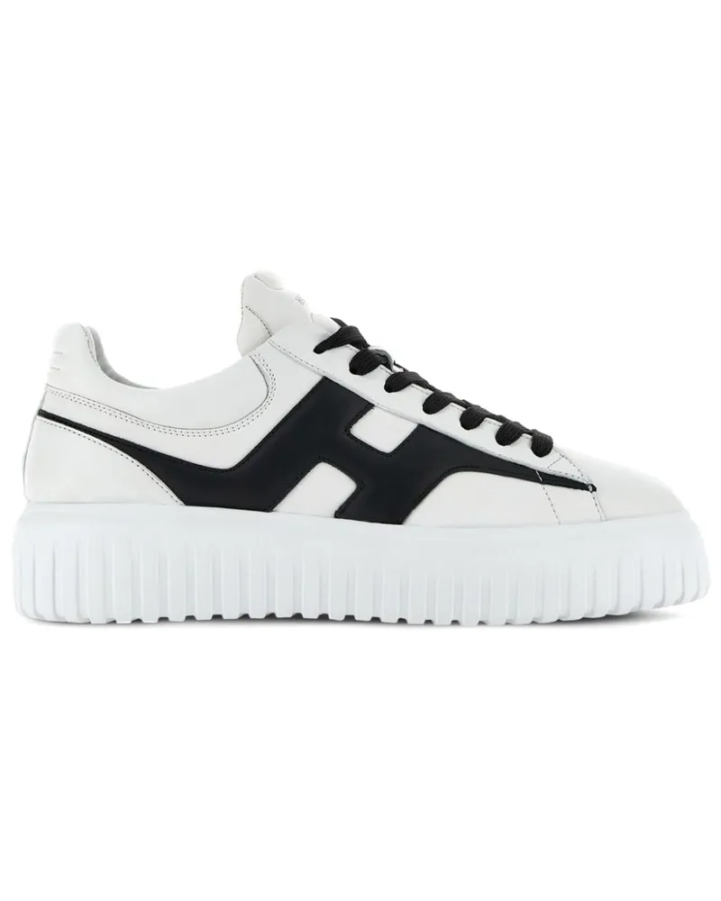 Hogan H-Stripes Sneakers - Nude Nude