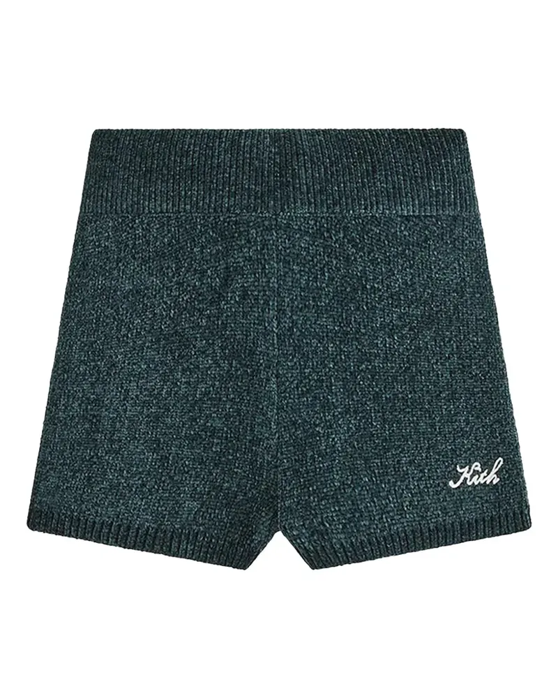 KITH Mica Sweater knitted mini shorts - Grün Grün