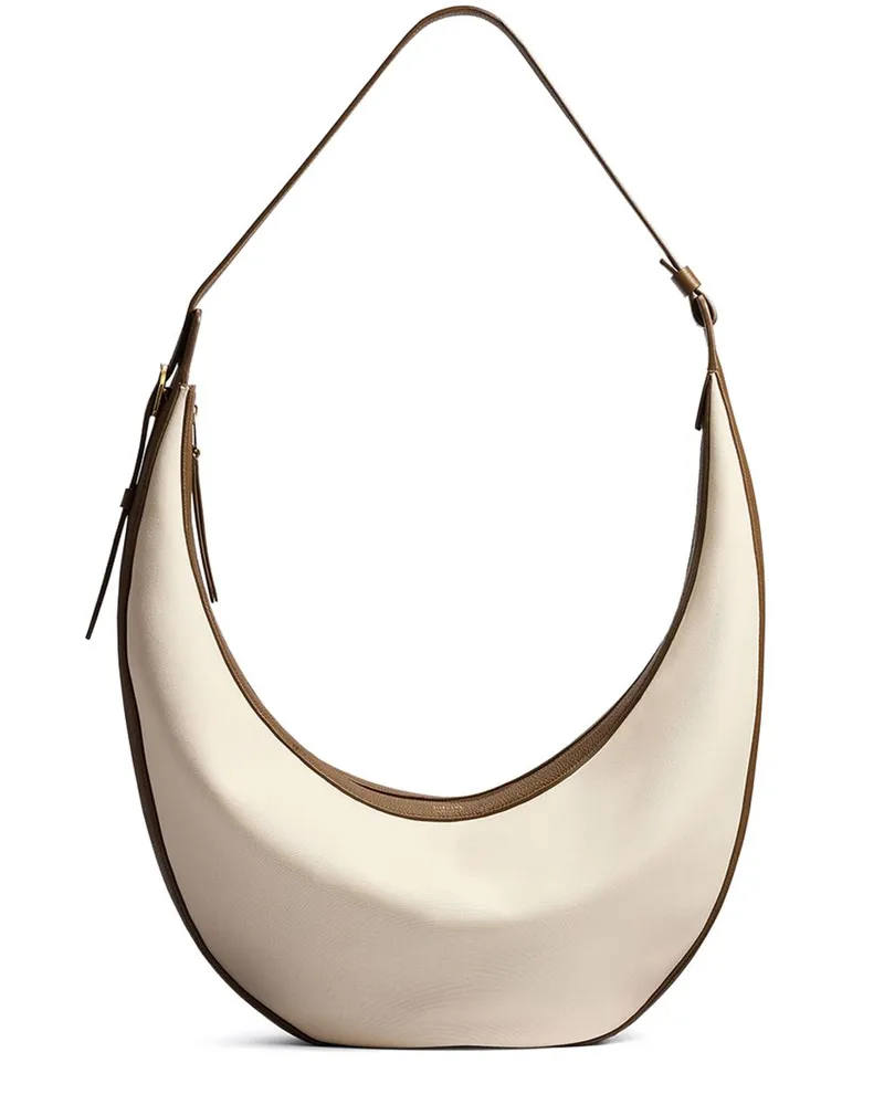 KHAITE Augustina Schultertasche - Nude Nude
