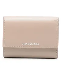 Acne Studios Portemonnaie mit Logo Nude