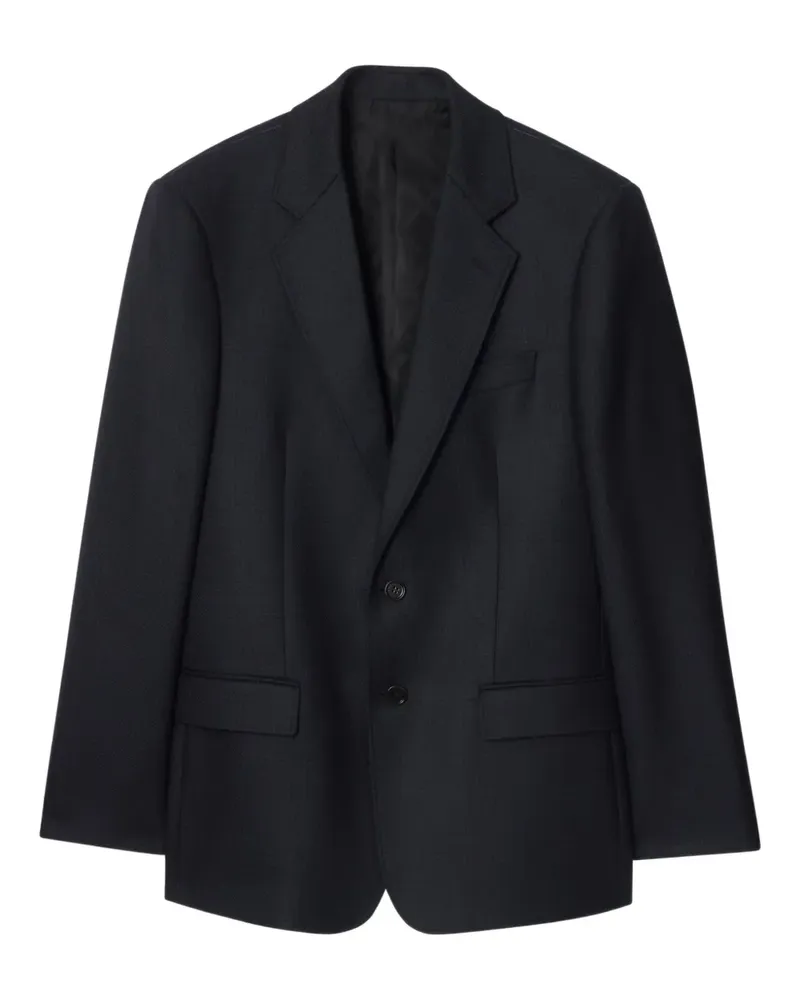 Burberry Sakko mit Check - Blau Blau