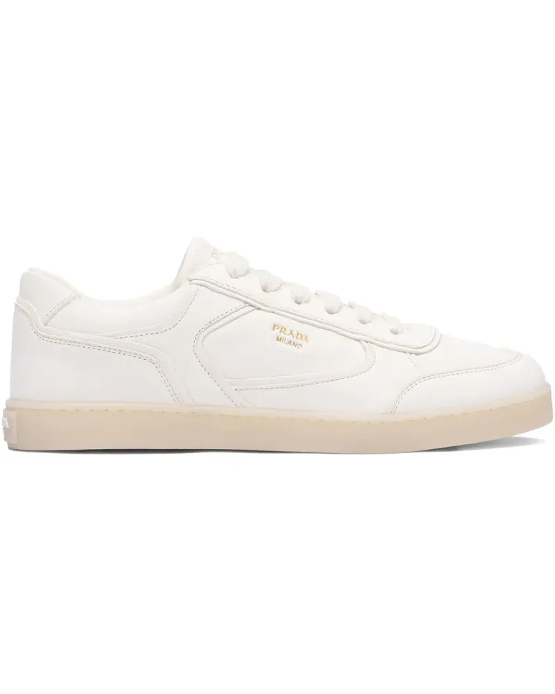 Prada Sneakers aus Leder - Weiß Weiß