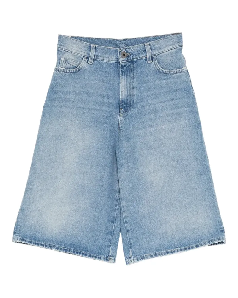 James Perse Bermudas mit weitem Bein - Blau Blau
