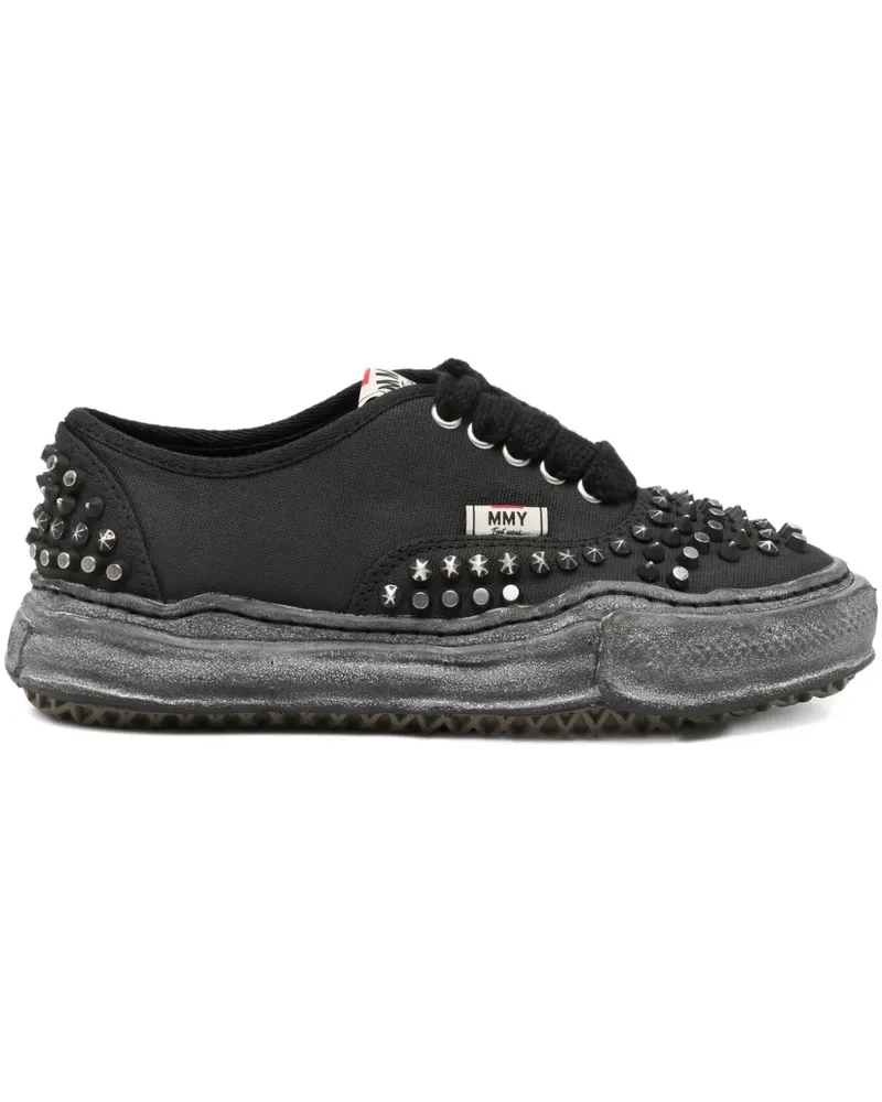 MIHARAYASUHIRO Sneakers mit Nieten - Schwarz Schwarz