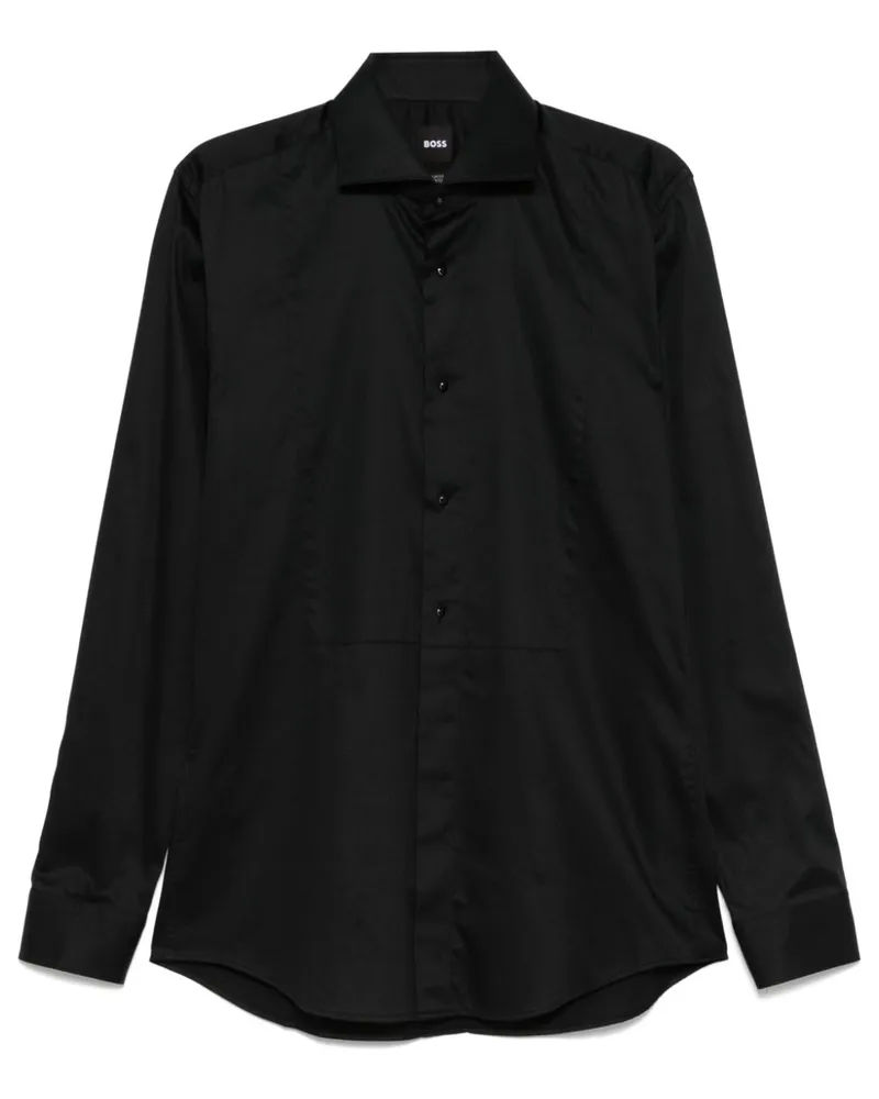 HUGO BOSS H-Hank Tux3 Hemd - Schwarz Schwarz