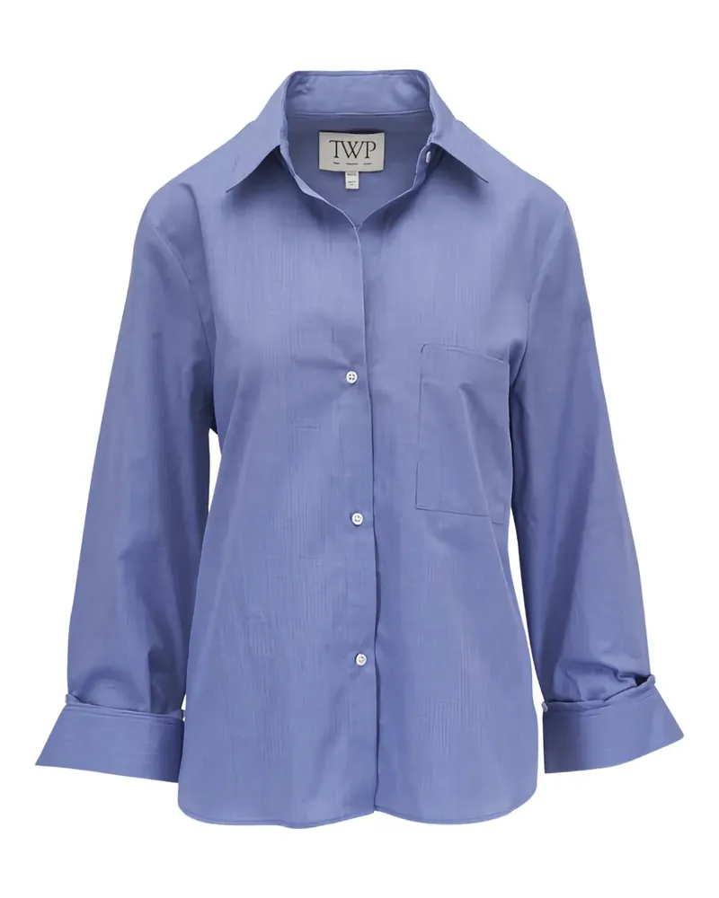 TWP Next Morning Pocket Hemd - Blau Blau