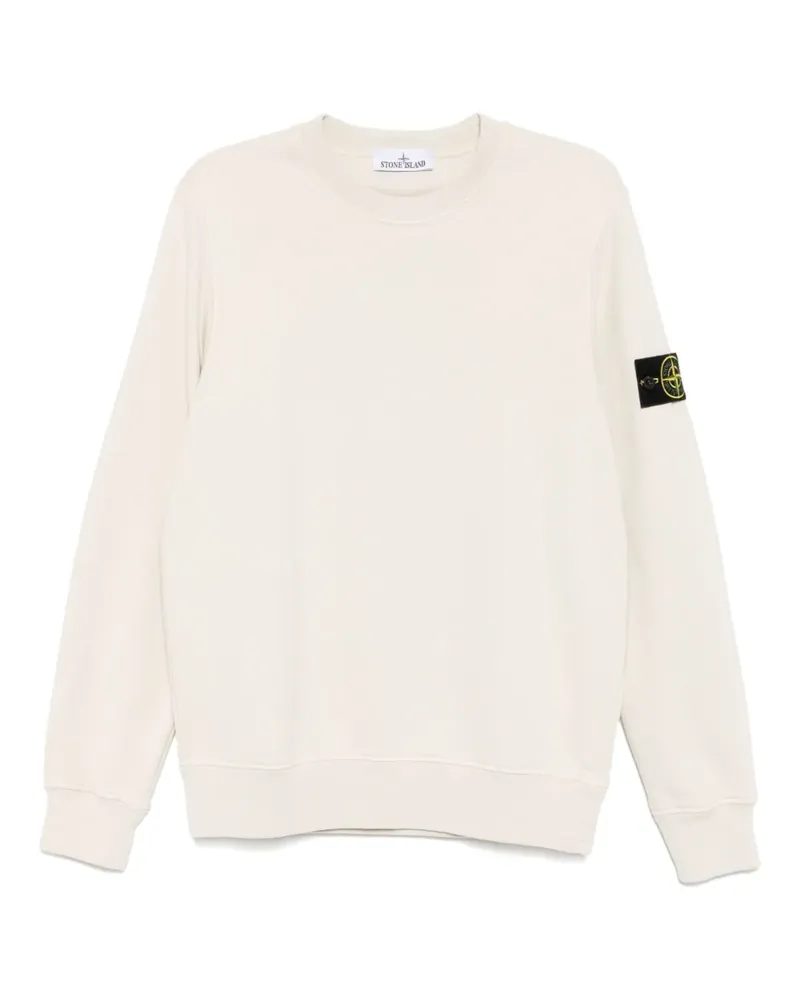 Stone Island Sweatshirt mit Patch - Nude Nude