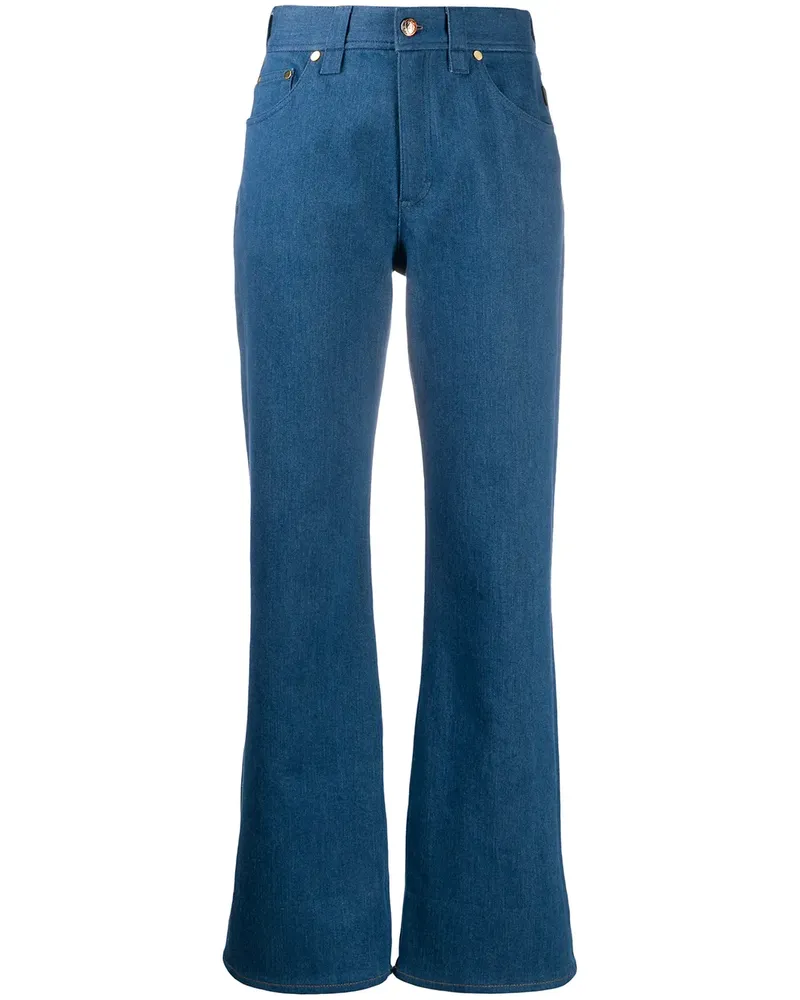 Chloé Jeans mit geradem Bein - Blau Blau