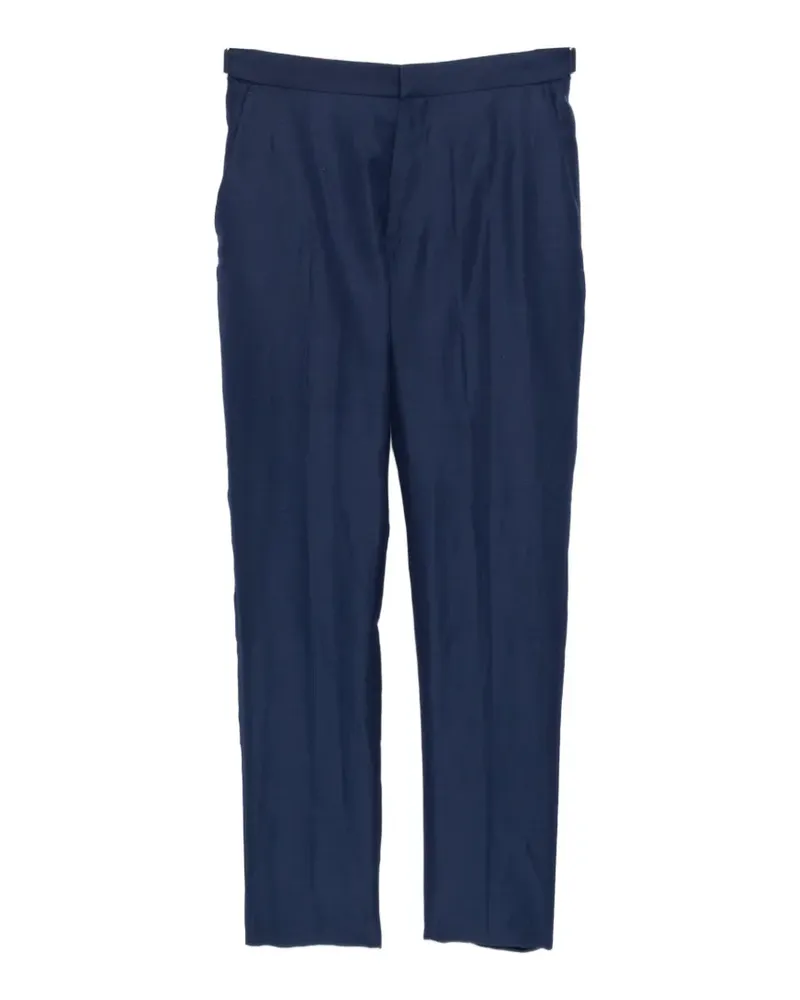 Tom Ford buttoned-waist trousers - Blau Blau